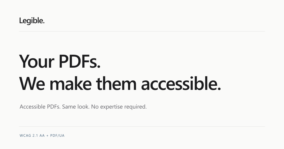 Apa Research Notes Format Legible: Accessible PDFs, same look